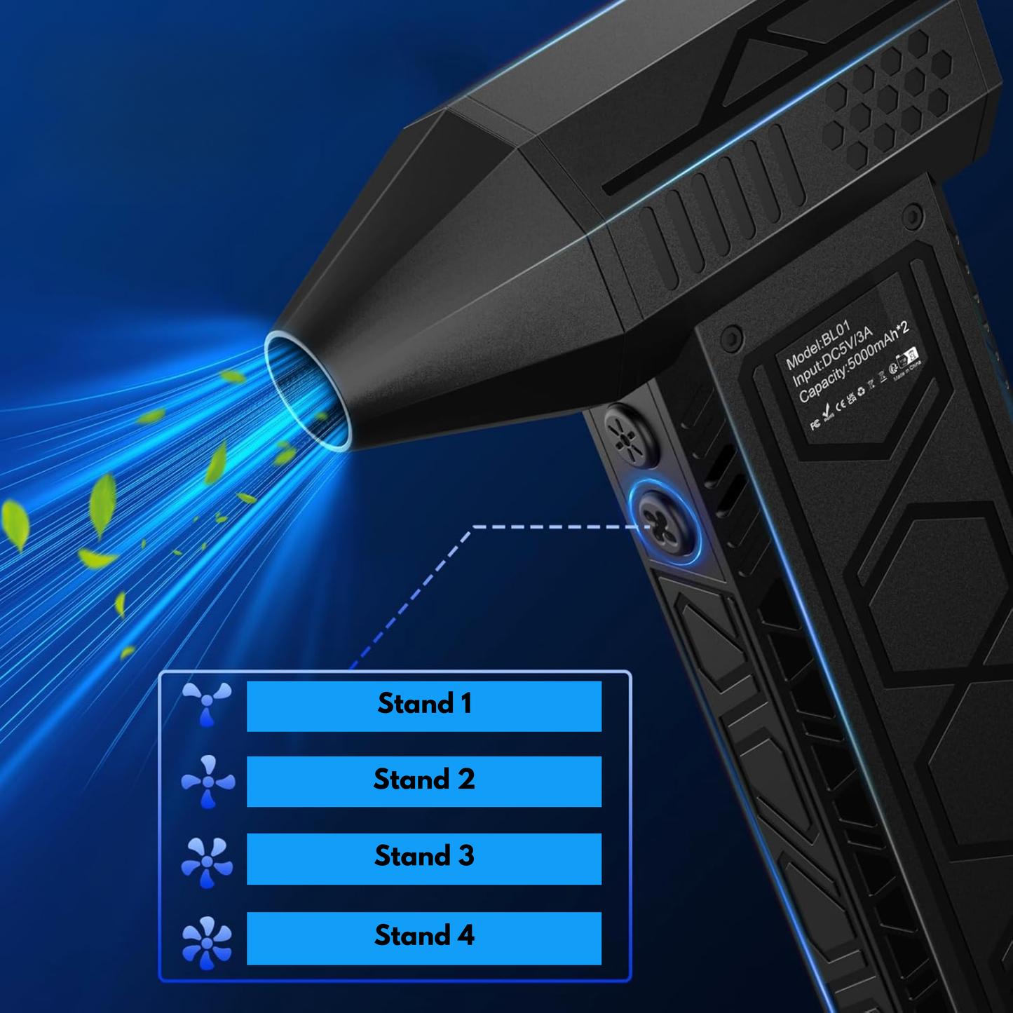 AirBlitz Pro™ — Draadloze Stofblazer
