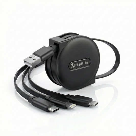 MultiCord Pro™ Retractable Fast Charger