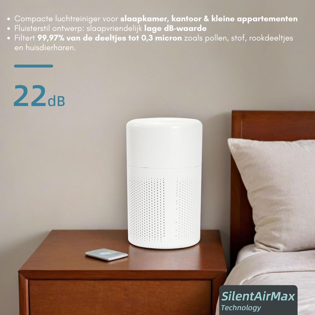 Aeriqo™ Purificateur d'air avec filtre HEPA