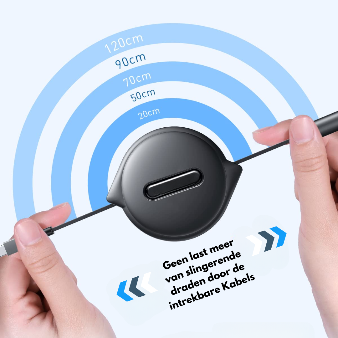 MultiCord Pro™ Retractable Fast Charger