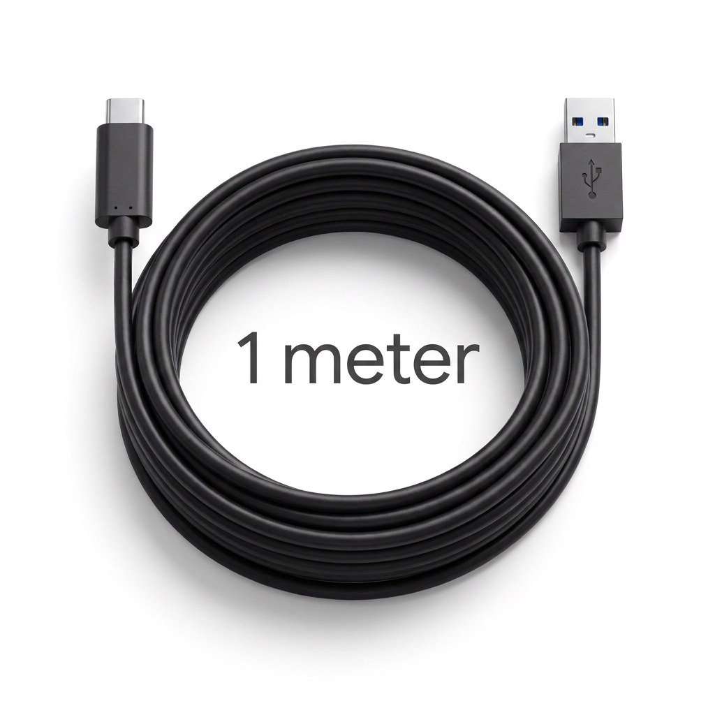 Câble USB-C extra long — 1 m de liberté de mouvement