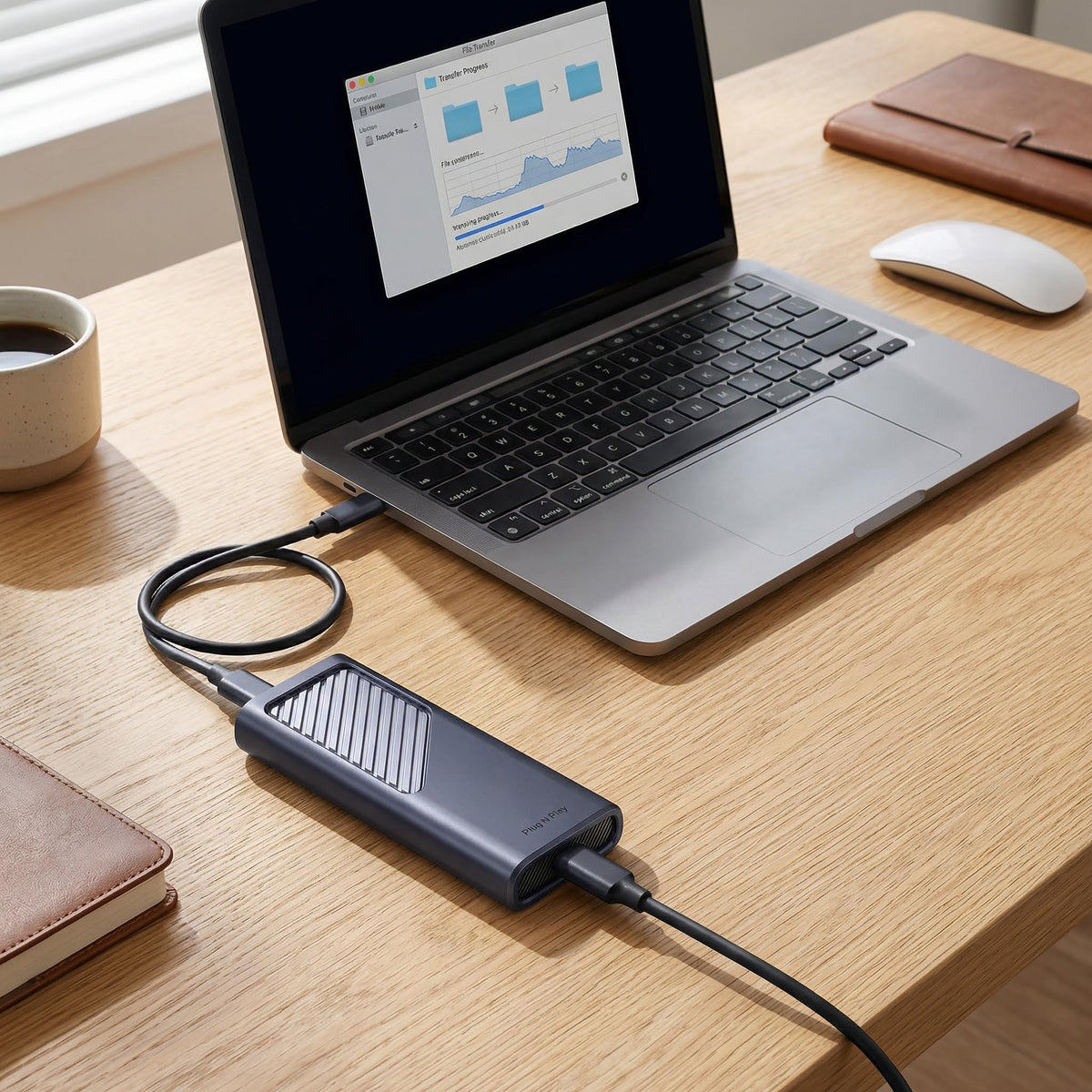 Boîtier SSD NVMe M.2 30gbps