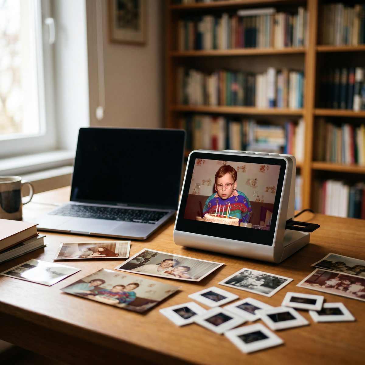 FilmScan Pro™ Scanner de diapositives – 22 MP