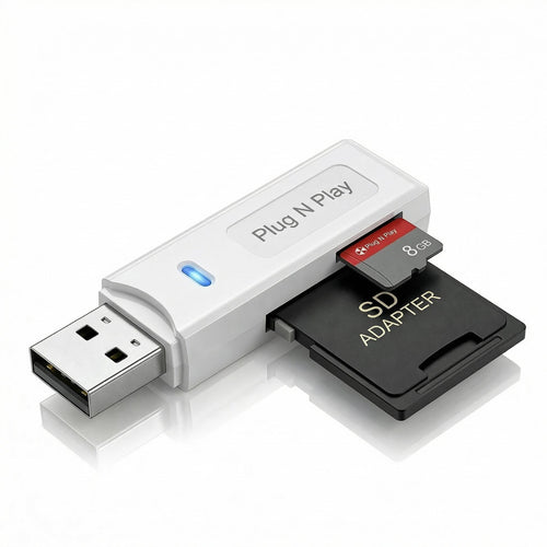 Clé USB 3.0 Avec Fente pour Carte SD